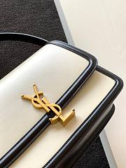 YSL Solferino Medium Satchel Box Leather - 5