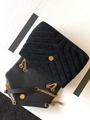 YSL Loulou Bag Y-Quilted suede small bag - 6