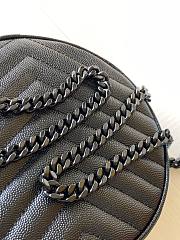 YSL Vinyle round camera bag - 4