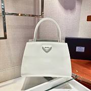 Prada Sidoni Tote Bag White 1BA238 - 1