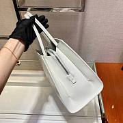 Prada Sidoni Tote Bag White 1BA238 - 4