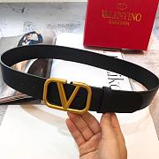 Valentino belt 4cm - gold hardware - 1