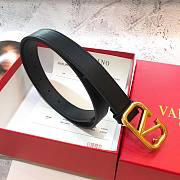 Valentino belt 4cm - gold hardware - 6