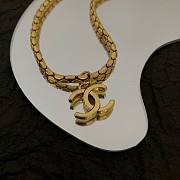 Chanel necklace gold 03 - 2