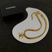 Chanel necklace gold 03 - 6