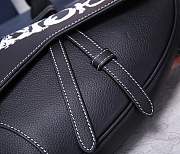 Dior men saddle black crossbag  - 5