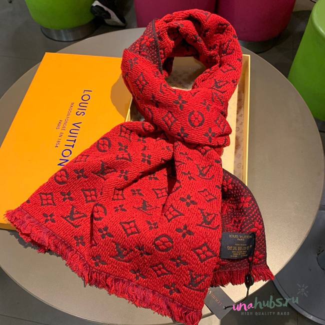 Louis Vuitton scarf red  - 1