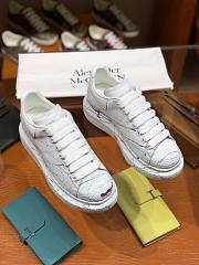 ALEXANDER MQUEEN Platform Trainers in White 03 - 4