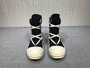 Rick Owens DRKSHDW Canvas High Top Leather 002 - 2