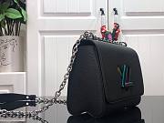 Louis Vuitton Twist MM Black M58526 - 5