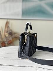 Louis Vuitton Capucines Black BB M59225  - 3