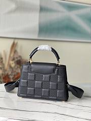 Louis Vuitton Capucines Black BB M59225  - 5