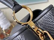 Louis Vuitton Capucines Black BB M59225  - 6