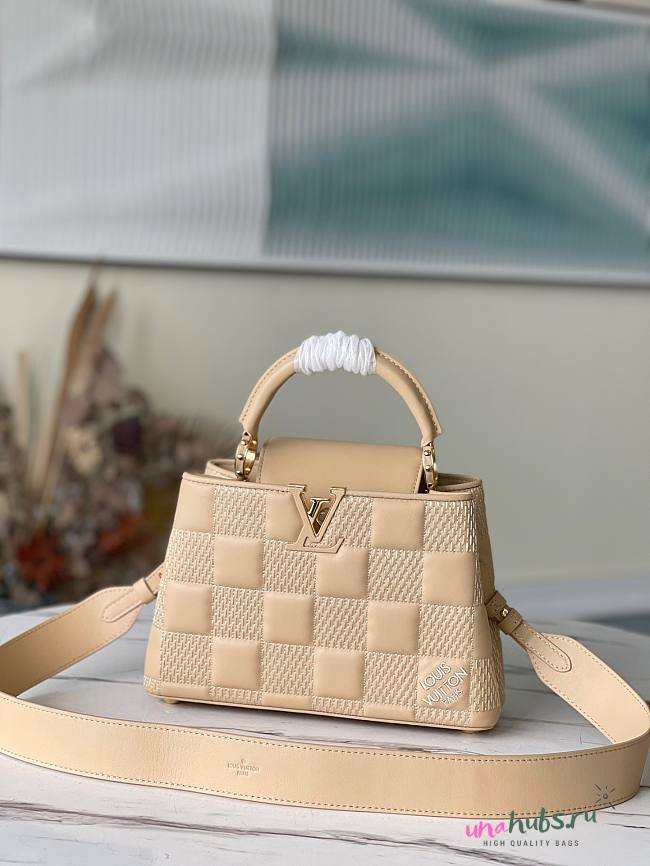 Louis Vuitton Capucines Cream BB M59225 - 1