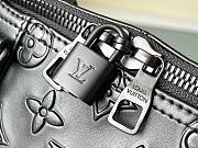 LV Keepall Bandoulière 50 Other Leathers Black M57963 - 4