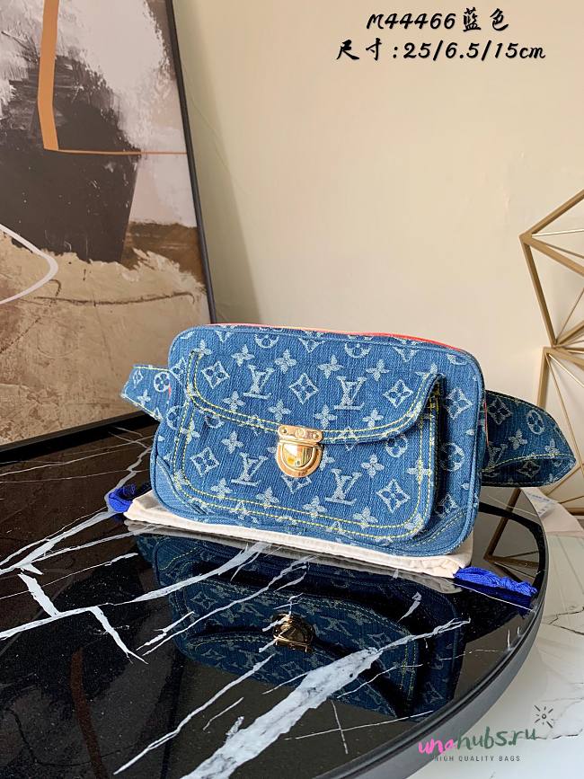 Louis Vuitton Bumbag Denim Monogram  - 1