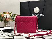 Chanel Lambskin Small Dinner Pink Bag AS2877 - 6