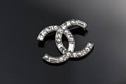 Chanel silver brooch - 1