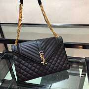 YSL Envelope Large Gold Hardware Bag - 5