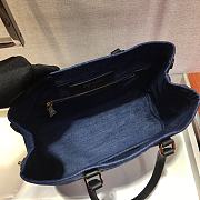 PRADA denim leather Tote Bag 1BG356  - 3