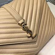 YSL MONOGRAM COLLEGE BEIGE GOLD HARDWARE 5113 - 2