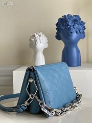 Louis Vuitton Coussin BB handbag blue M57796  - 4