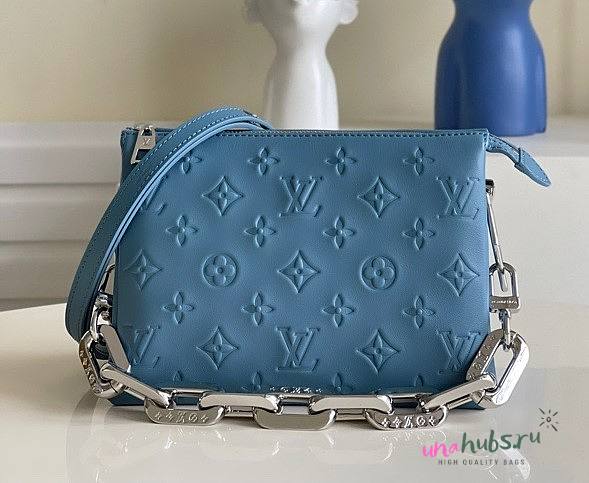 Louis Vuitton Coussin BB handbag blue M57796  - 1