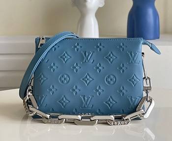 Louis Vuitton Coussin BB handbag blue M57796 