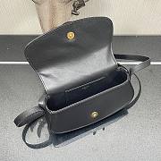 Celine shoulder leather black 18cm bag  - 5