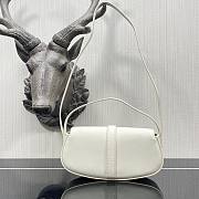 Celine shoulder leather white 18cm bag - 2