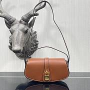 Celine shoulder leather brown 18cm bag - 1