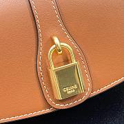 Celine shoulder leather brown 18cm bag - 2