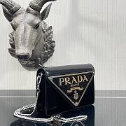 Prada mini shoulder black bag  - 2