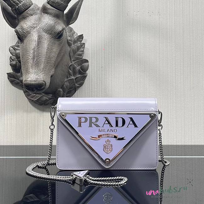 Prada mini shoulder purple bag - 1