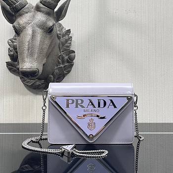 Prada mini shoulder purple bag