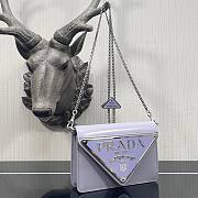 Prada mini shoulder purple bag - 3