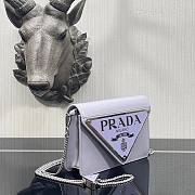 Prada mini shoulder purple bag - 2