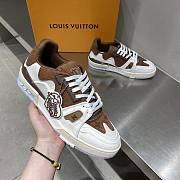 Louis Vuitton monogram reverse trainer shoes - 6