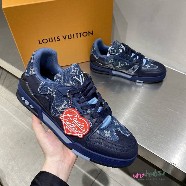 Louis Vuitton Monogram Eclipse Trainer shoes - 1