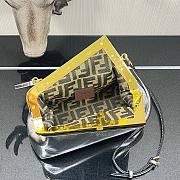 FENDI First Small Silver leather bag 26cm - 2