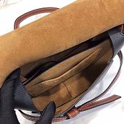 Loewe Small Gate bag in natural calfskin black 20cm - 2