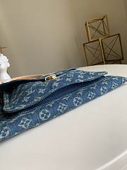 LOUIS VUITTON Flat shopper hand tote bag - 6