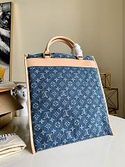 LOUIS VUITTON Flat shopper hand tote bag - 4