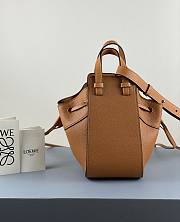 Loewe Tan mini hammock bag - 1