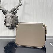 FENDI TOUCH Gray Leather Bag - 4