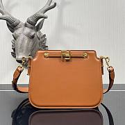 FENDI TOUCH brown Leather Bag - 1