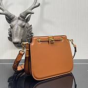 FENDI TOUCH brown Leather Bag - 2