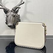 FENDI TOUCH White Leather Bag - 4