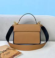 Fendi Kan I Shoulder Bag FF Brown 26cm - 3