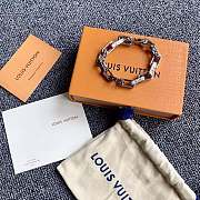 Louis Vuitton chain bracelet metal  - 4